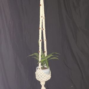 Macrame Plant Hanger, made by me
